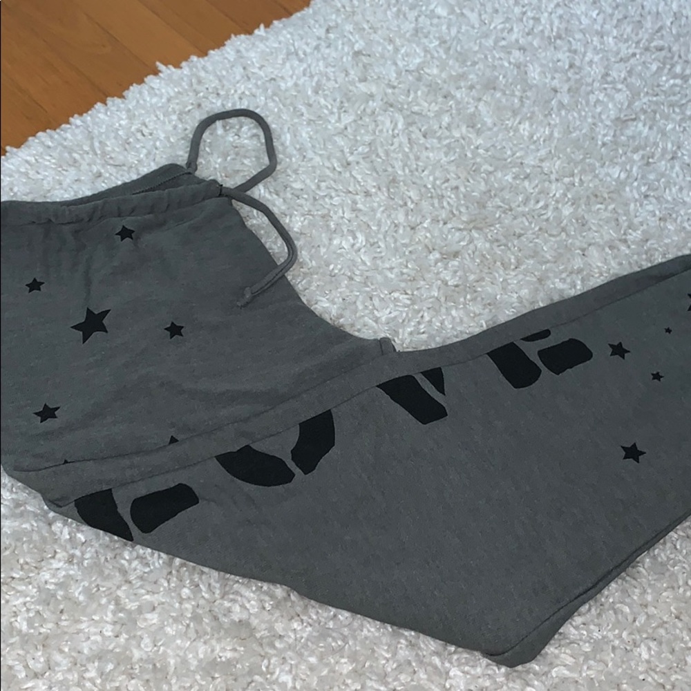Love chaser brand  light sweats